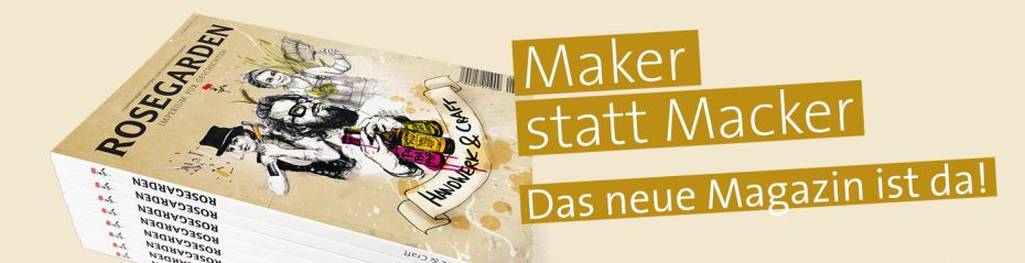 Anzeige zum Rosegarden Magazin Nr. 4